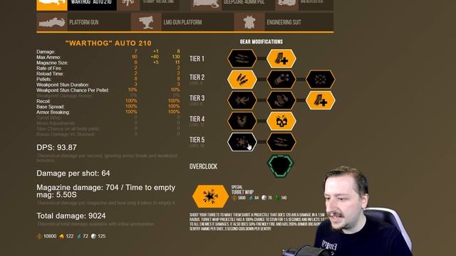 Deep Rock Galactic | Warthog 210 Shotgun Builds смотреть онлайн