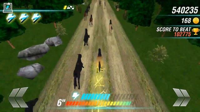 Wild Horses Race Field Android Gameplay (Horse Game) смотреть онлайн
