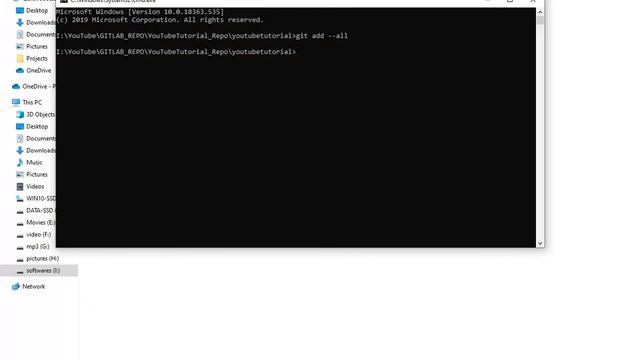 Git LAB Basic Commands - Add, Commit, Push By Adding New Project into Repo смотреть онлайн