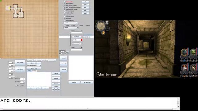 Skullstone - development #2 - level design смотреть онлайн
