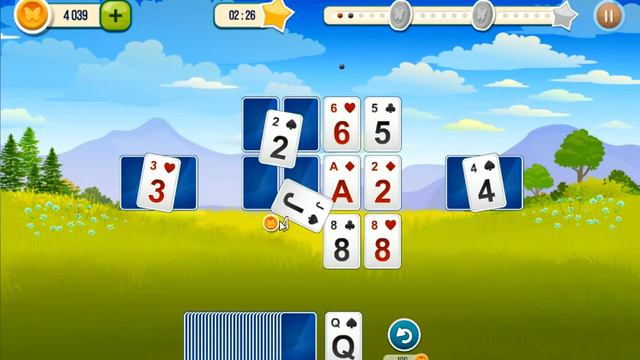 Онлайн пасьянс ТРИ ПИКИ - Цветущий сад играть на Z-Game.XYZ смотреть онлайн