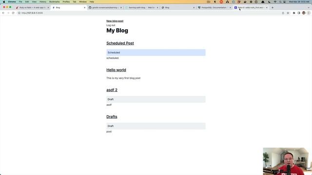 Build a Blog with Rails Part 15: Sorting Blog Posts смотреть онлайн