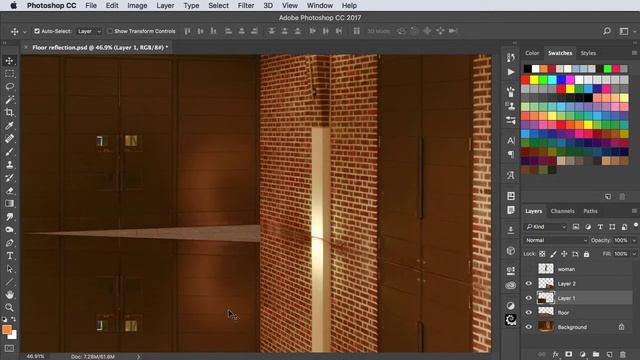 How to make a reflective floor смотреть онлайн