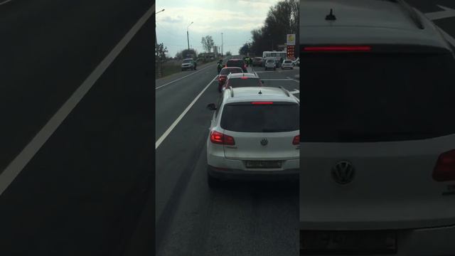 Въезд в Орловскую область М2 08.04.2020г. смотреть онлайн