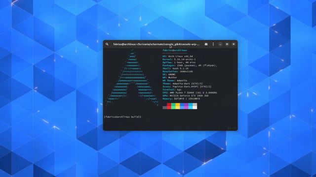 GNOME Console GTK 4 installation смотреть онлайн