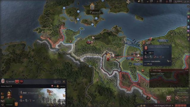 Crusader Kings 3 - 1066 Pomerania - episode 2 - Becoming Catholic смотреть онлайн