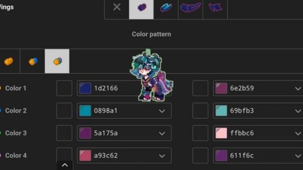 /•Pony Town Skin Tutorials•\ 4 Genshin impact characters!