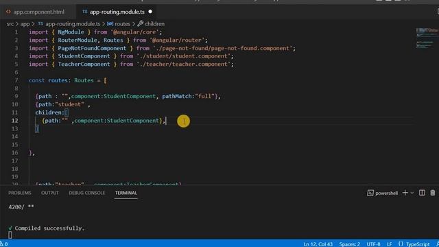 Part 31 :- Child Route in #Angular15 | Angular 15 tutorials for beginners смотреть онлайн