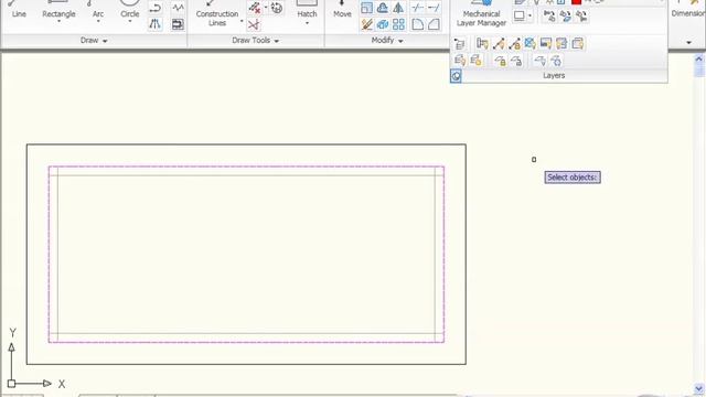 Autocad Mechanical: Layer Control смотреть онлайн