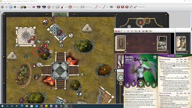 Lady Justice Death Touched v Rezzer Kastore Awakened (Malifaux) смотреть онлайн