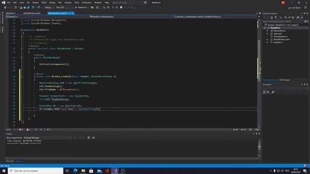 How To Read In a Csv/Txt File in Datagridview - C# WPF смотреть онлайн