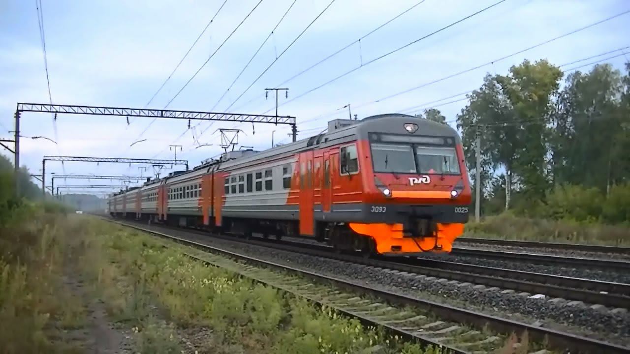 РЖД ЭД9Э-0025 Ветлужская - Нижний Новгород смотреть онлайн