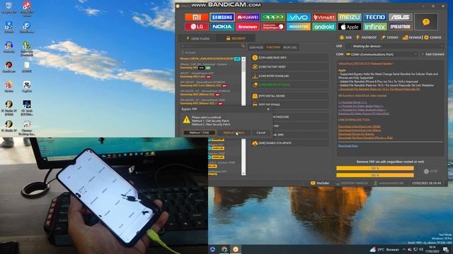 REMOVE FRP SAMSUNG A10 VIA UNLOCKTOOL смотреть онлайн
