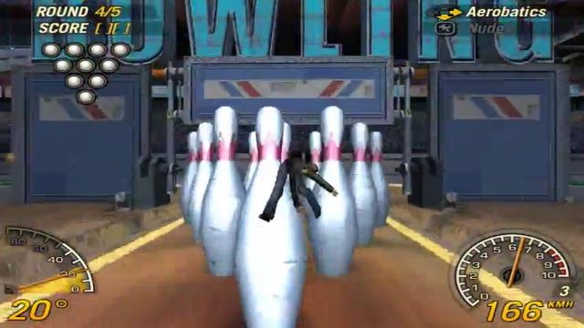 Flatout 2 Bowling 150 Points (7\7 Strikes)