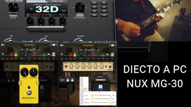 NUX MG-30 PATCH SOLO смотреть онлайн