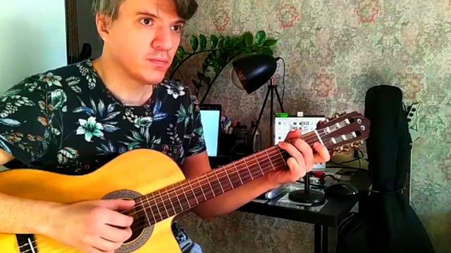 Урок игры на гитаре. Кантри смотреть онлайн