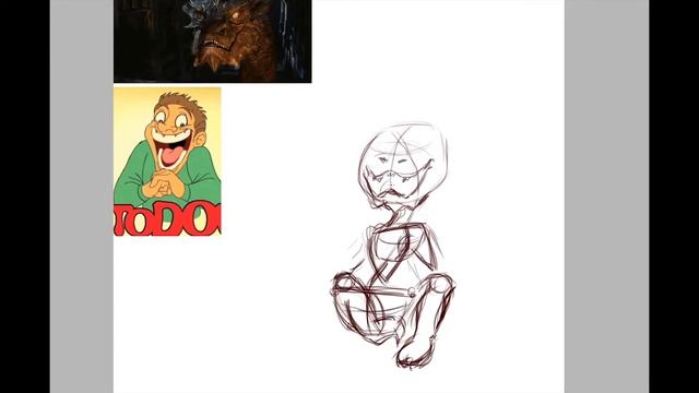 Скетч дракона или кради как художник смотреть онлайн