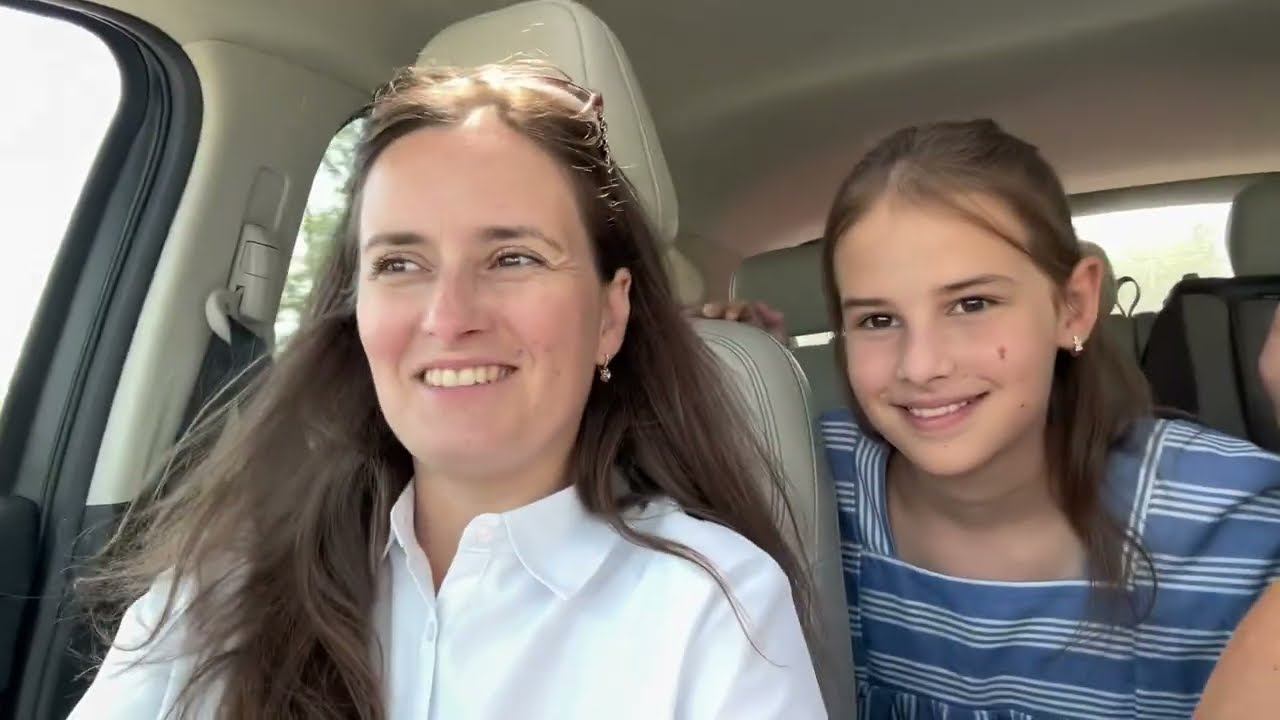 ВЛОГ встретились с моей подругой детства Готовлю вкусный салат из помидоров и кабачки смотреть онлайн