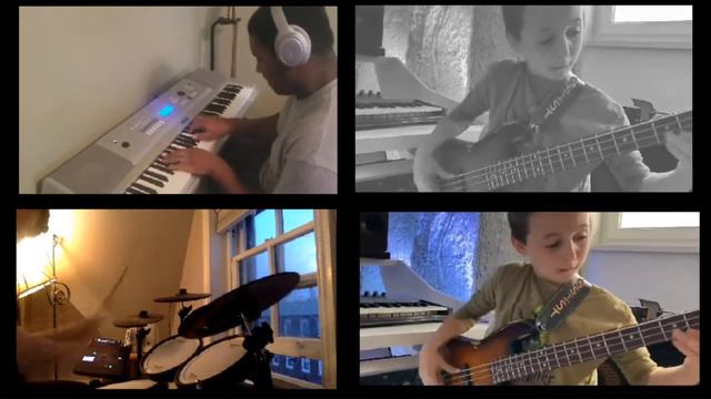 I played Love Theory by Kirk Franklin with Aron the bassist смотреть онлайн