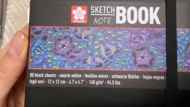 Ручки для каллиграфии creadu .sakura sketchbook black paper смотреть онлайн