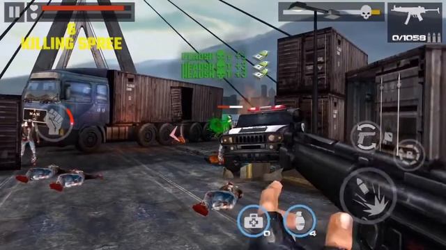 Dead target game to play, zombies attacking the big building and port смотреть онлайн