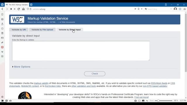 49. HTML & CSS Validation | What is W3C And W3C Markup Validation ? смотреть онлайн