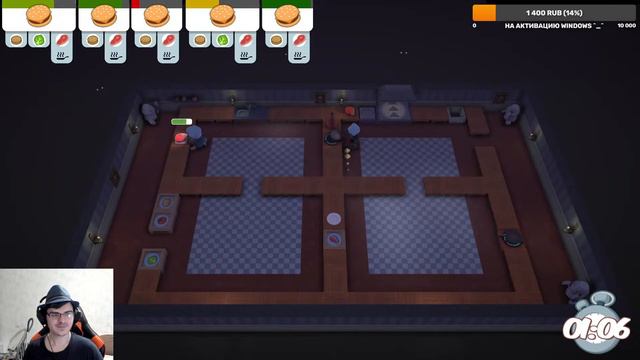 Не, ну это оверкукед! | Общаюсь с чатом | Overcooked! смотреть онлайн