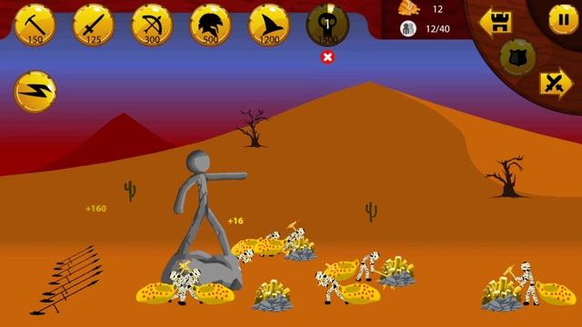 Stick Battle: Zombie War - Tournament Mode Zombie Stick Archer, Giant (android, ios) Gameplay 3D смотреть онлайн