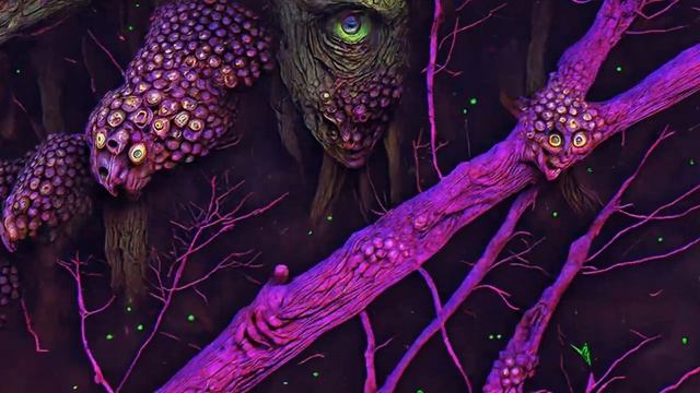 Artificial Nightmares: It Lurks In The Woods || Clip Guided Diffusion AI Art Video [4K 24 FPS] смотреть онлайн