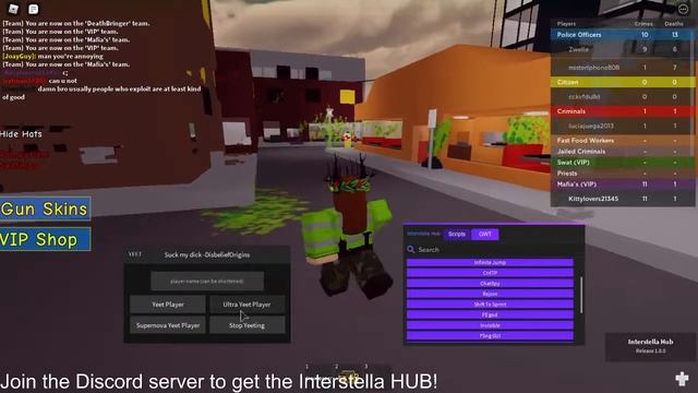 Greenwood Town ROBLOX | Interstella HUB - NEW OP ROBLOX GWT SCRIPT! смотреть онлайн
