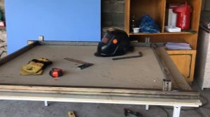 Как сделать складной настольный теннис своими руками | Пинг Понг | DIY