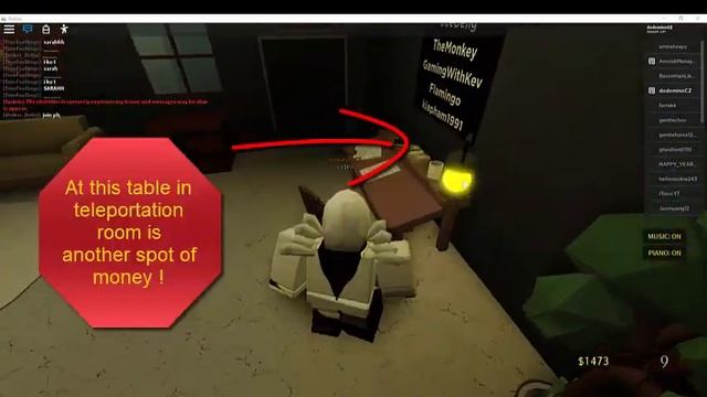 Roblox - Alone in a dark house - Lobby money spots (old - New video at my channel) смотреть онлайн