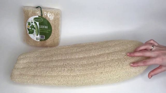 Мочалка из люфы KALLISTON натуральная массажная 45-50 см Греция о Крит смотреть онлайн