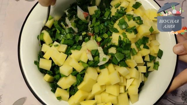 Оромо - рулет на пару с мясом и овощами/Oromo - steamed roll with meat and vegetables. смотреть онлайн
