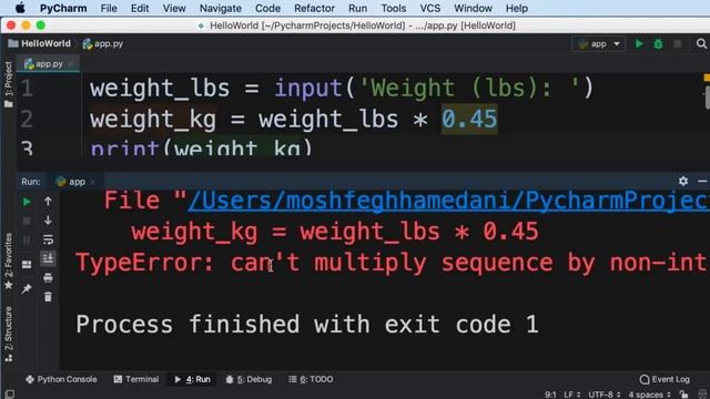 Type Conversion Solution In Python смотреть онлайн