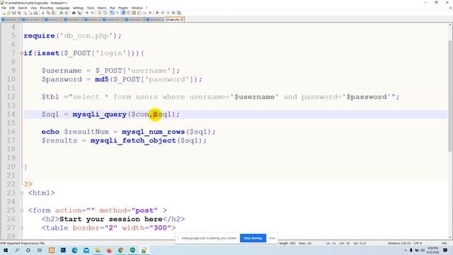 PHP Login System смотреть онлайн