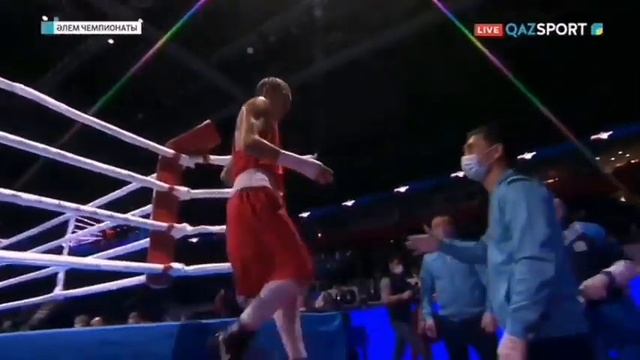 Темиртас Жусупов 48кг победил Белоруса Евгения Кармильчука ЧМ по боксу Сербия Белград смотреть онлайн