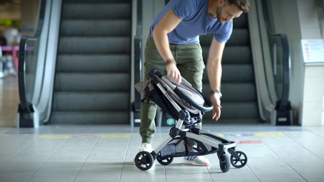 X-lander X-Fly - wózek kompaktowy. Łatwe i szybkie składanie смотреть онлайн