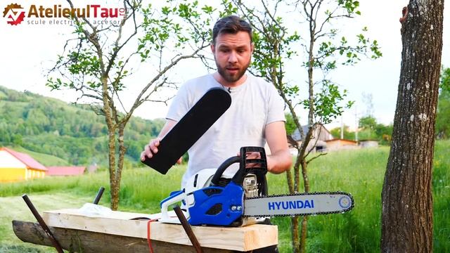 Hyundai HY-HYC4216 - Drujba cu motor pe benzina, 1.8 CP, 40 cm, 42 cm3 - Prezentare&Test in sarcina смотреть онлайн