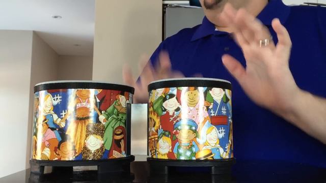 Crazy bongo drum Solo on kids Remo bongo drums!!! смотреть онлайн