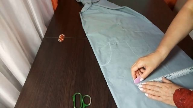 Как скроить и сшить платье в стиле БОХО без выкройки на любую фигуру?Часть 1крой смотреть онлайн