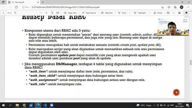 PERCOBAAN - Security Yii2 Framework смотреть онлайн