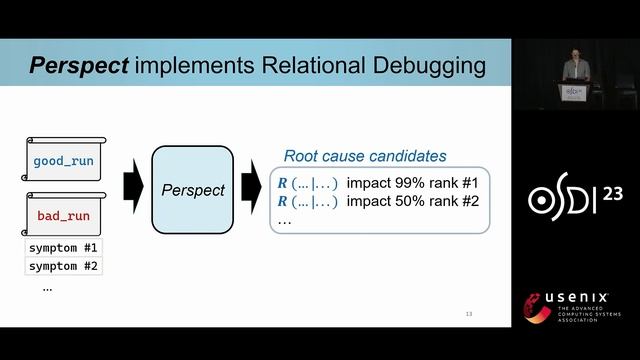 OSDI '23 - Relational Debugging --- Pinpointing Root Causes of Performance Problems смотреть онлайн