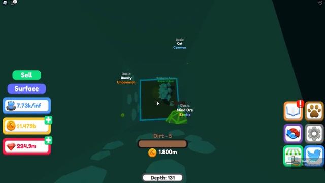 ПИТОМЕЦ ЗА 3000 РОБУКСОВ СДЕЛАЛ МЕНЯ ЧИТЕРОМ В БЕЗУМНОМ МАЙНИНГЕ! ROBLOX Mining Frenzy смотреть онлайн
