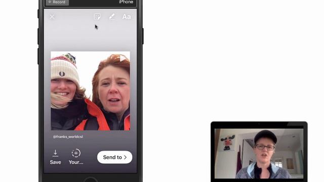 How to Share Another Persons Post to Your Instagram Story смотреть онлайн