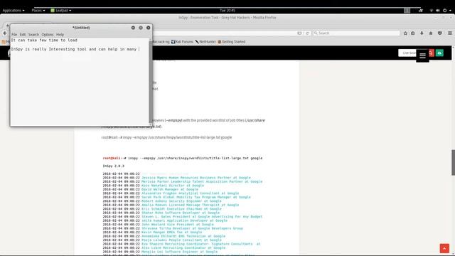 InSpy : Enumeration Tool смотреть онлайн