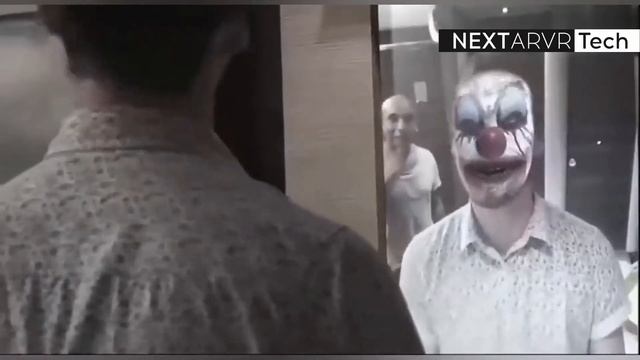 Ghost Pranks Game Using AR Augmented Reality Mirror Latest Tech in Action смотреть онлайн