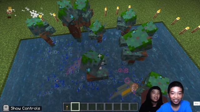 How to Code MINECRAFT: *DROWNED VS. AXOLOTL* in Minecraft: Education Edition with PYTHON смотреть онлайн