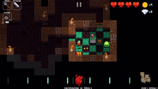 Crypt of the NecroDancer Pocket Edition - Gameplay iOS (iPhone / iPad) par KickMyGeek смотреть онлайн