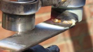 пайка латунью безвоздушной горелкой  soldering brass